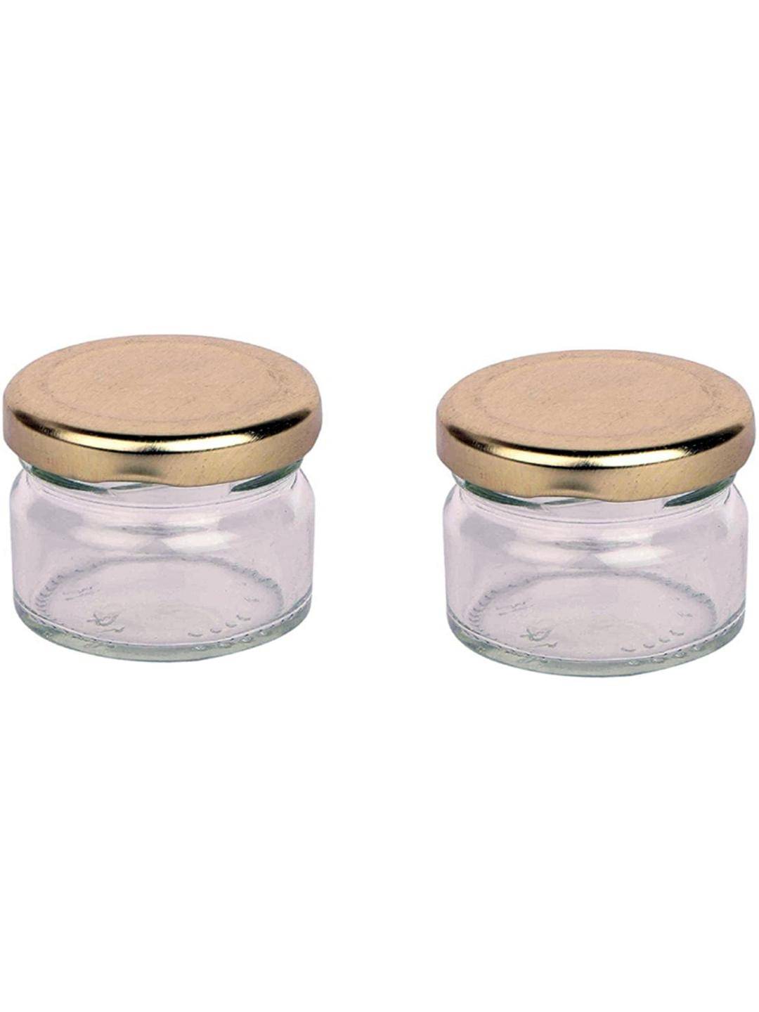     			AFAST Coockes Jar Glass Transparent Cookie Container ( Set Of 2 )