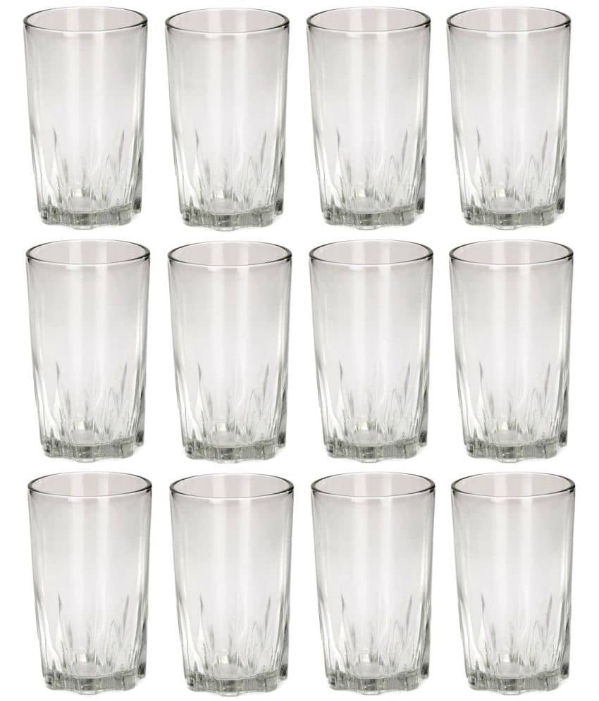 AFAST Glass Glass Glasses 200 ml ( Pack of 12 )