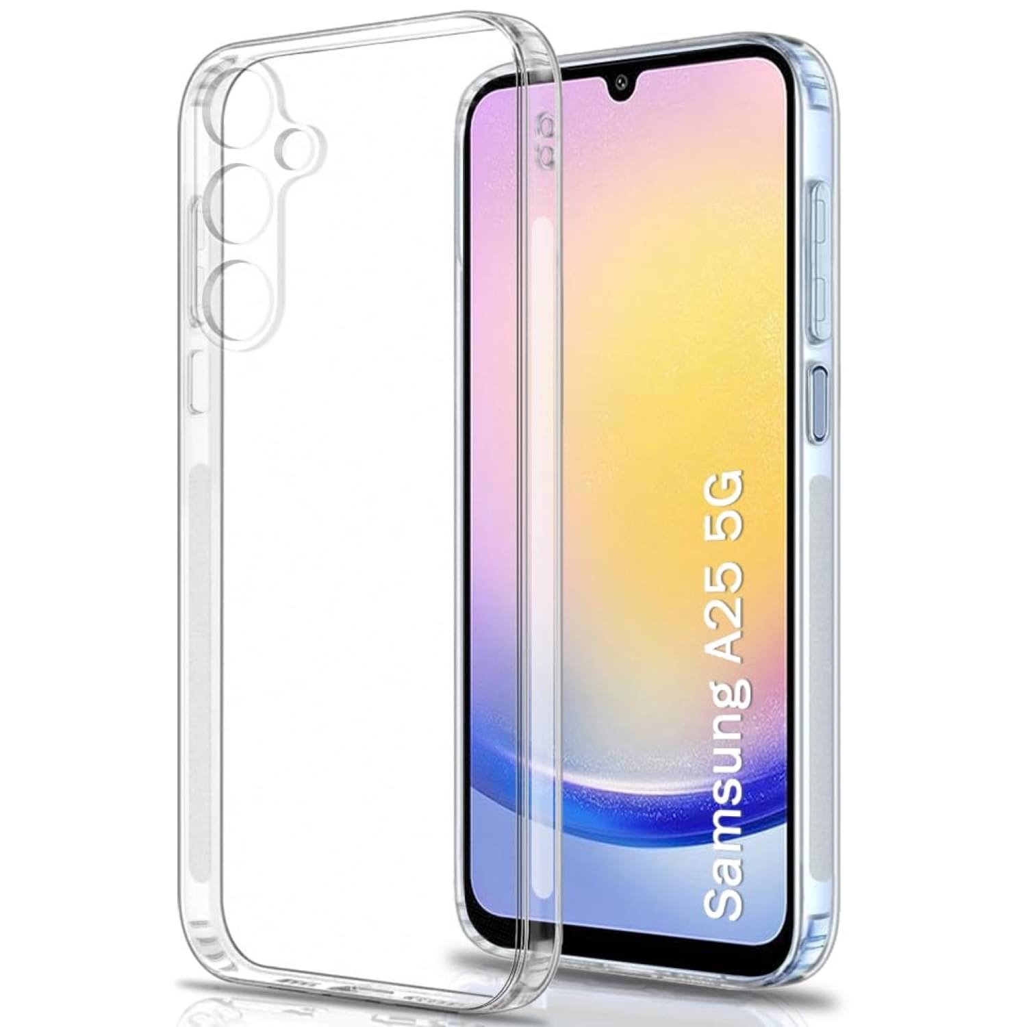     			Case Vault Covers Silicon Soft cases Compatible For Silicon Samsung Galaxy A25 5G ( Pack of 1 )