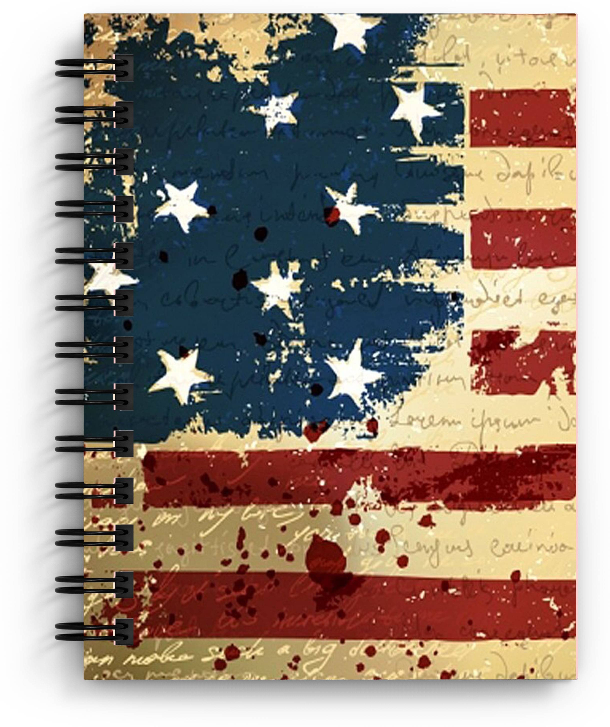     			DI-KRAFT American painting design diary A5 Diary Unruled 160 Pages (Multicolor)