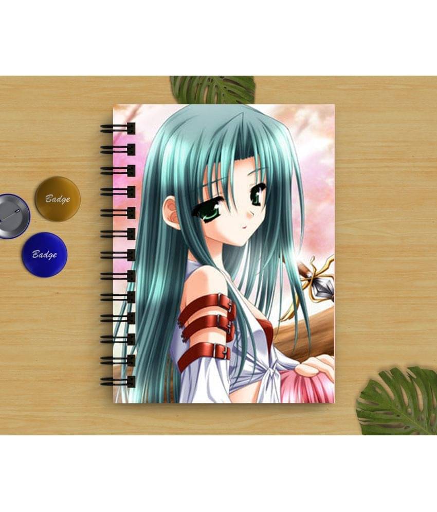     			DI-KRAFT Animee theme Handicraft Diary A5 Diary Unruled 160 Pages (Multicolor)