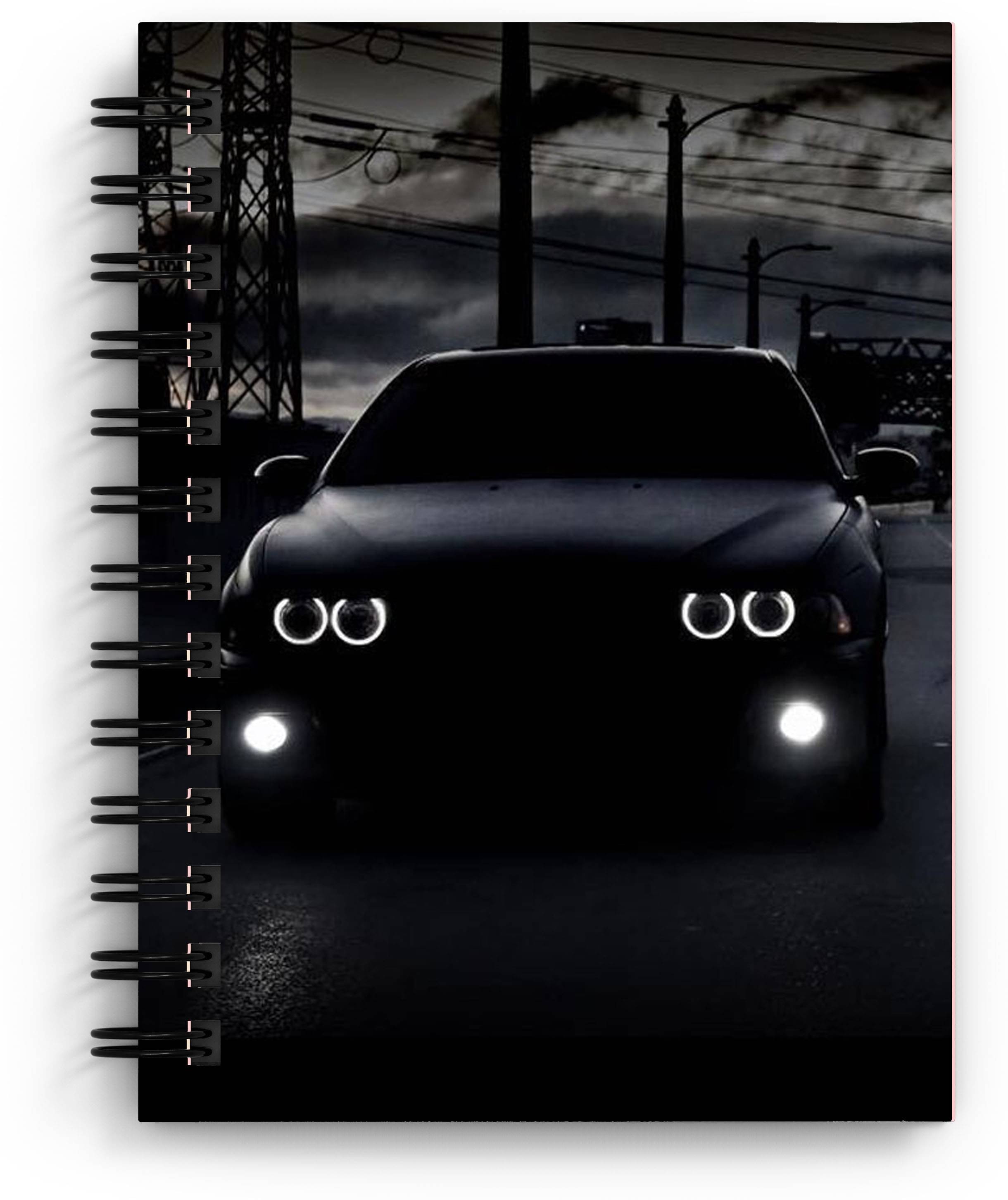     			DI-KRAFT Car painting design diary A5 Diary Unruled 160 Pages (Black)