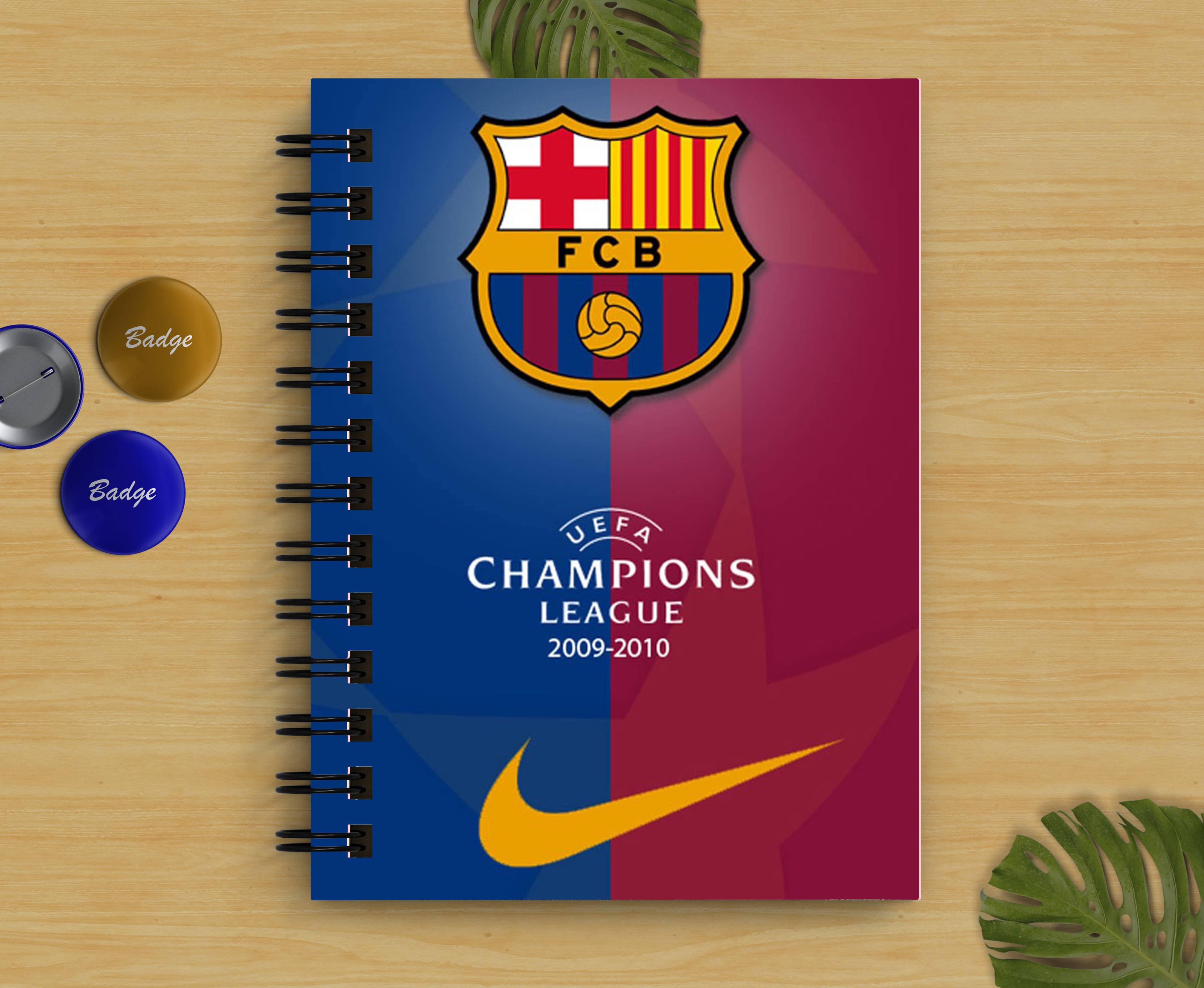     			DI-KRAFT FCB printed Regular Notebook A5 Notebook Unruled 160 Pages (Multicolor)