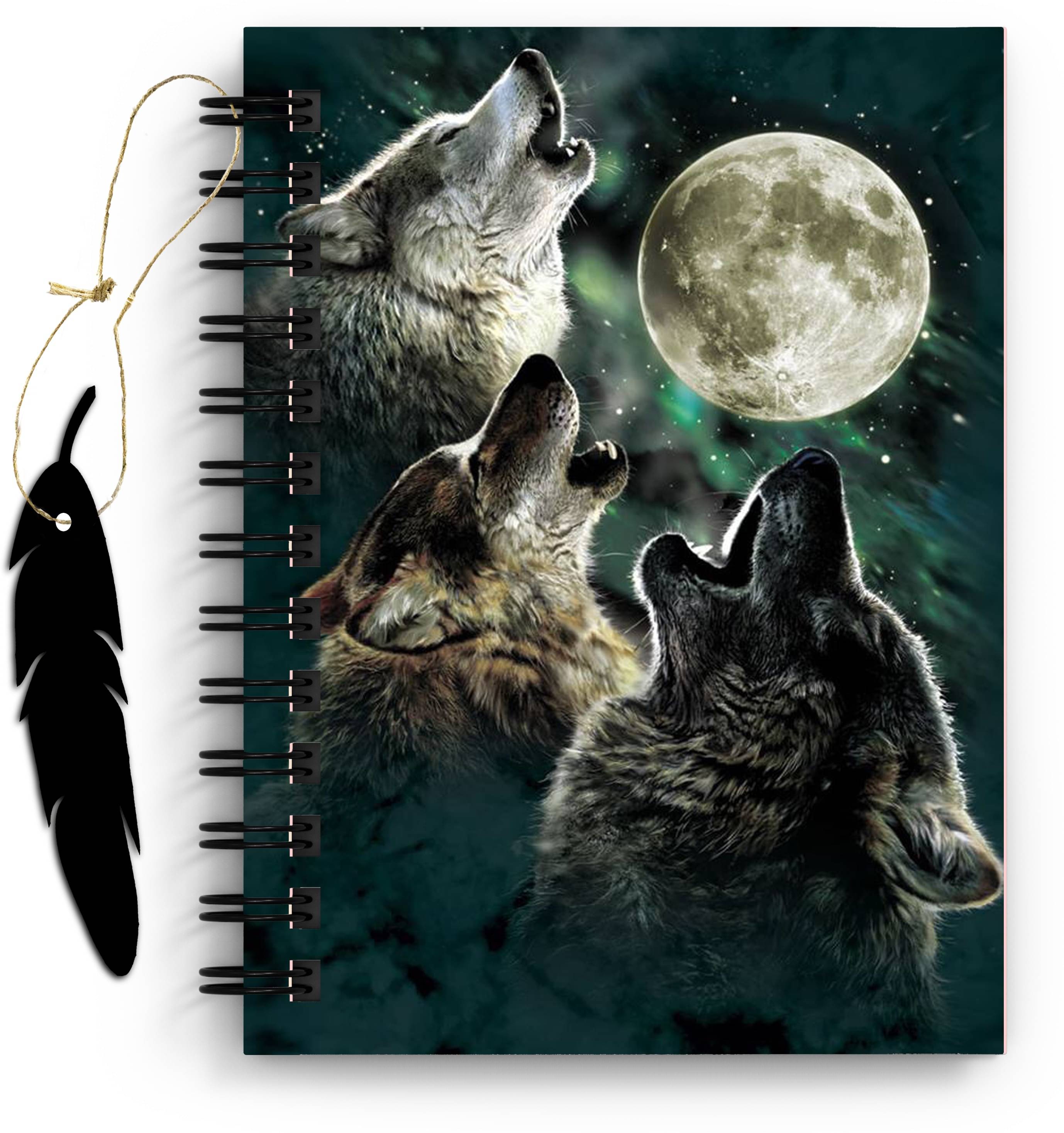     			DI-KRAFT Fox Printed Diary with Bookmark for Home and office use (6*8Inch) A5 Diary Unruled 160 Pages (Multicolor)