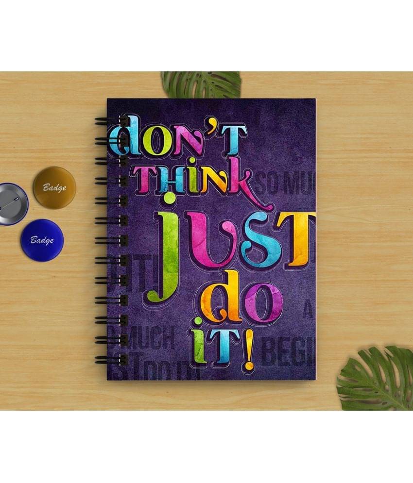     			DI-KRAFT Handcrafted Blue diary A5 Diary Unruled 160 Pages (Blue)