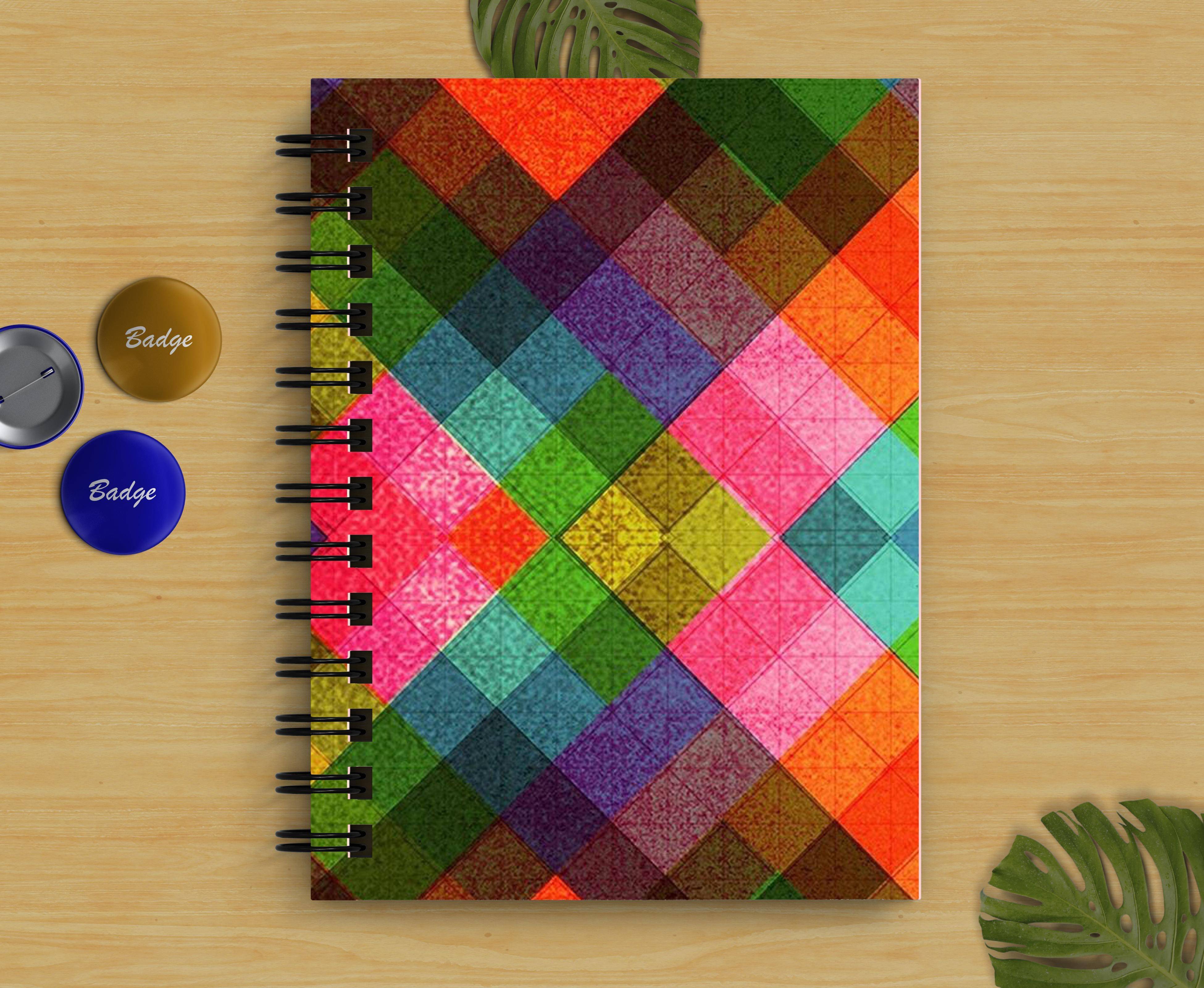     			DI-KRAFT Handcrafted Diary A5 Diary Unruled 160 Pages (Multicolor)