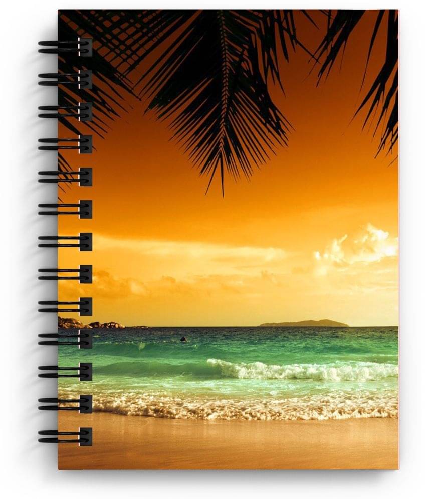     			DI-KRAFT Handcrafted Painting diary A5 Diary Unruled 160 Pages (Multicolor)