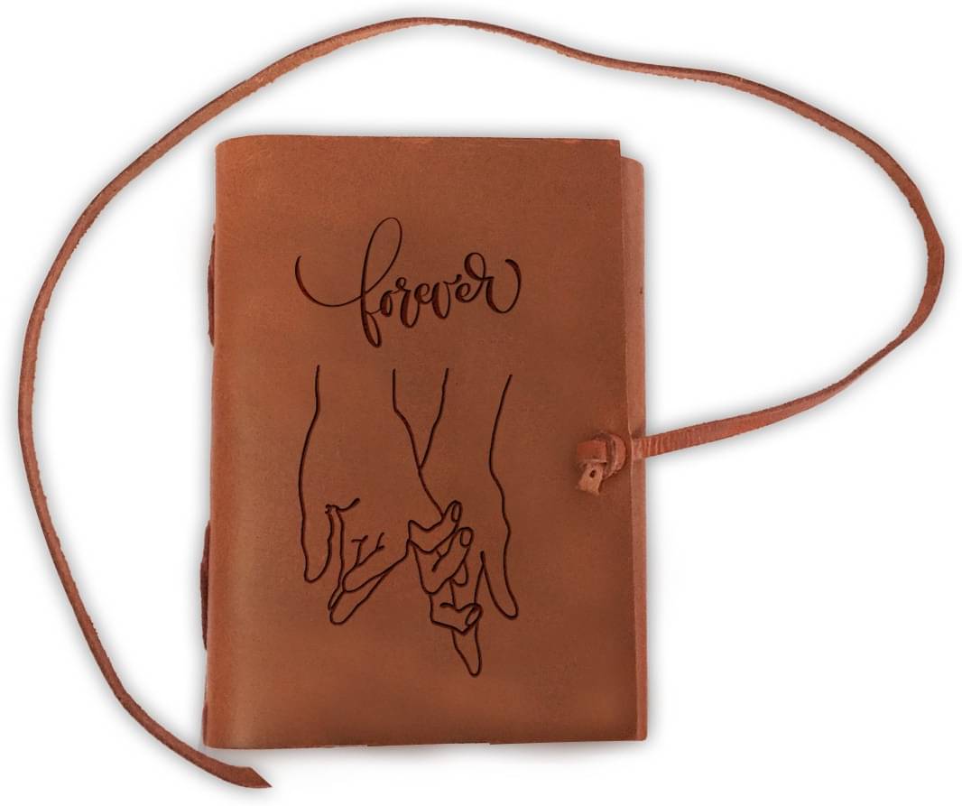     			DI-KRAFT Handmade Classic Design Leather A5 Diary Unruled 200 Pages (Brown)