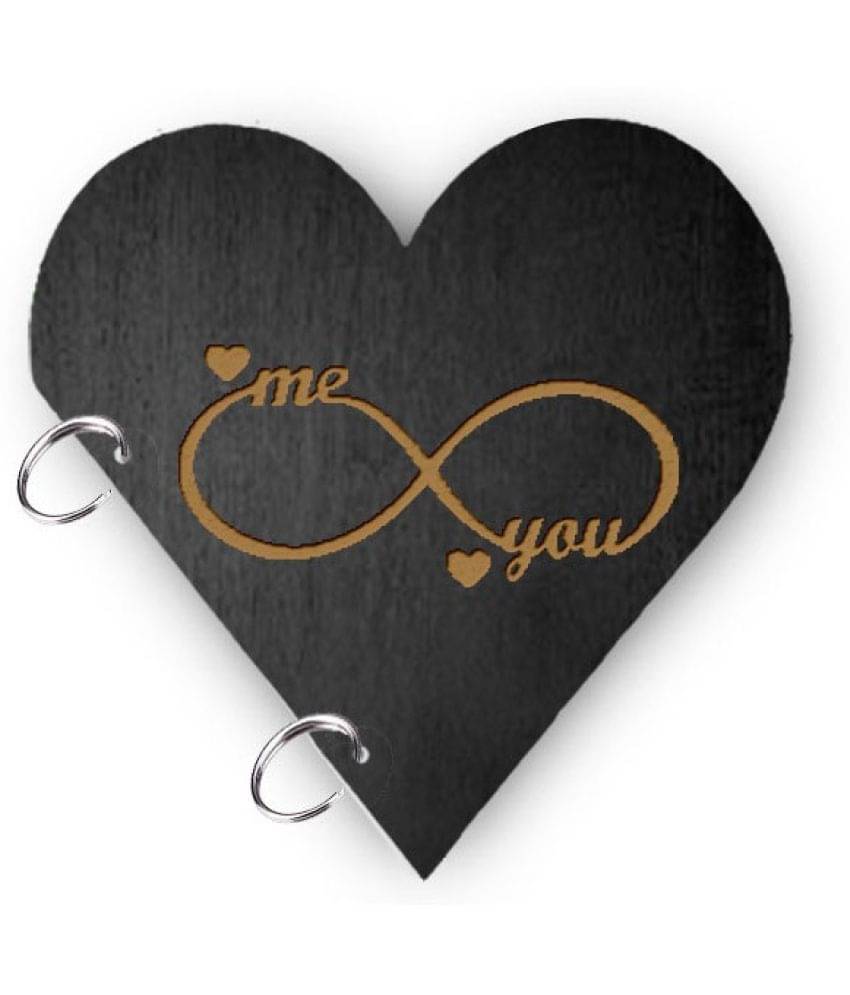     			DI-KRAFT Me&You pprinted love diary A5 Diary Unruled 150 Pages (Black)