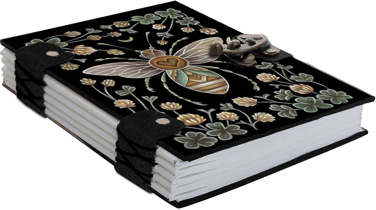     			DI-KRAFT Printed Diary Notebook With Lock Clasp For Gift/Office Use (5*7 Inch,160 Pages) A5 Diary Unruled 160 Pages (Mutlicolor-11)