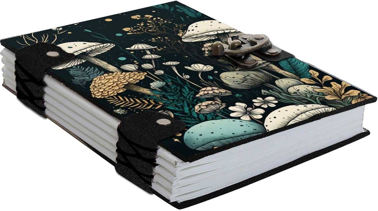     			DI-KRAFT Printed Diary Notebook With Lock Clasp For Gift/Office Use (5*7 Inch,160 Pages) A5 Diary Unruled 160 Pages (Mutlicolor-8)