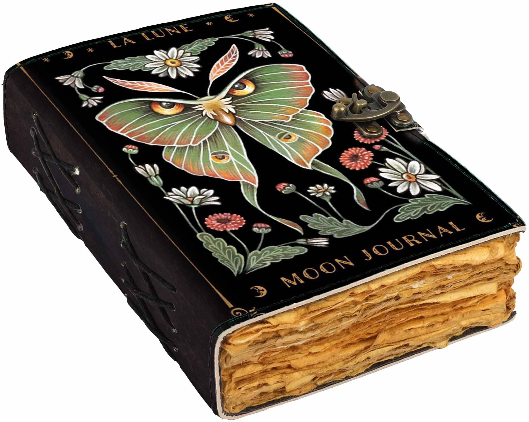     			DI-KRAFT Printed Leather Journal Diary With Lock Clasp (size 5*7 inches, 200 pages) A5 Diary Unruled 200 Pages (Multicolor-5)