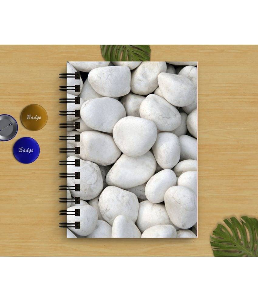     			DI-KRAFT Stone Painting design diary A5 Diary Unruled 160 Pages (Multicolor)