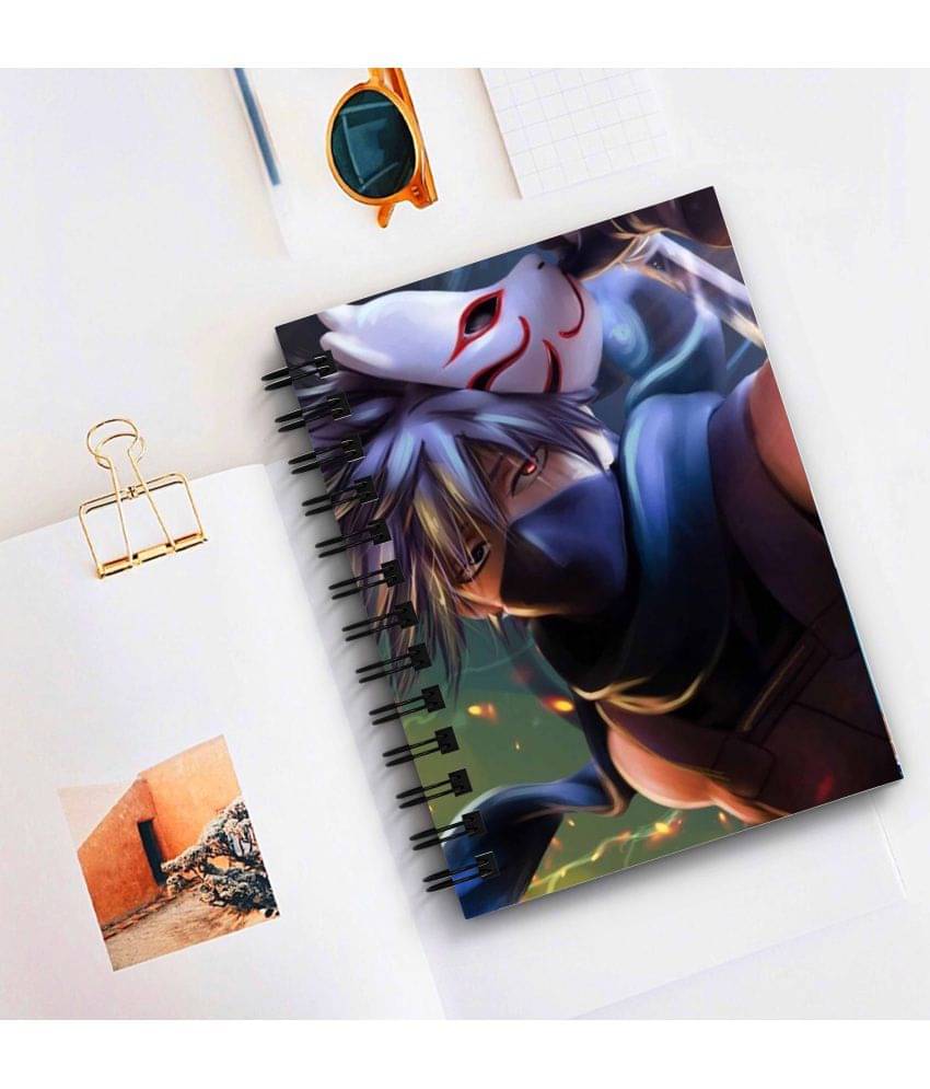    			DI-KRAFT Wiro Binding | Spiral Diary Notebook For Office Use | Gift (5*7 Inch, 160 Pages) A5 Diary Unruled 160 Pages (Multicolor-18)
