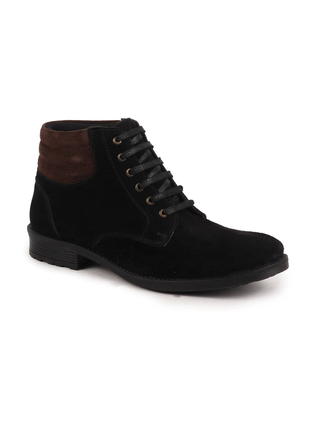     			Fausto Black Men's Casual Boots