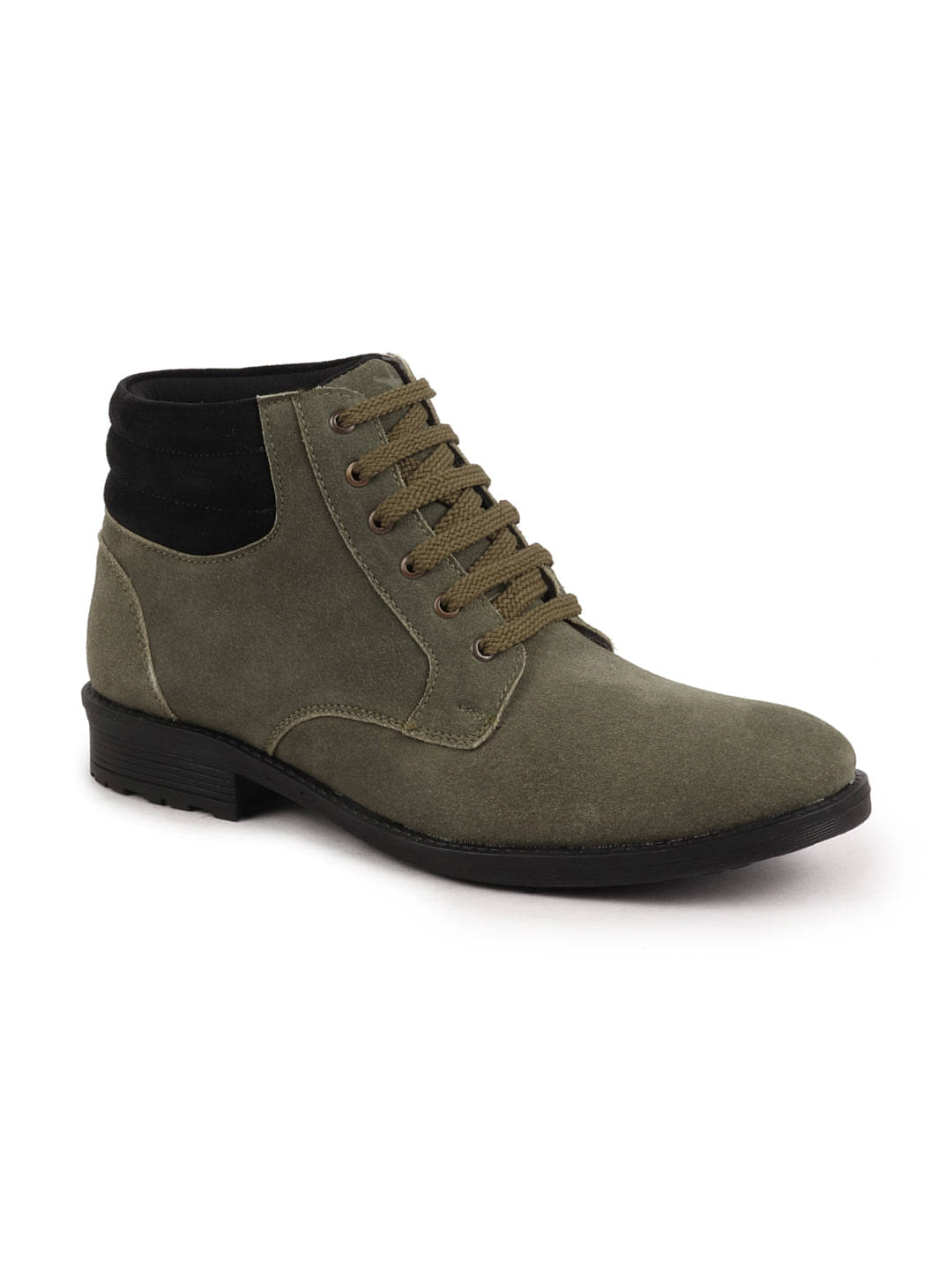     			Fausto Olive Men's Chukka Boots