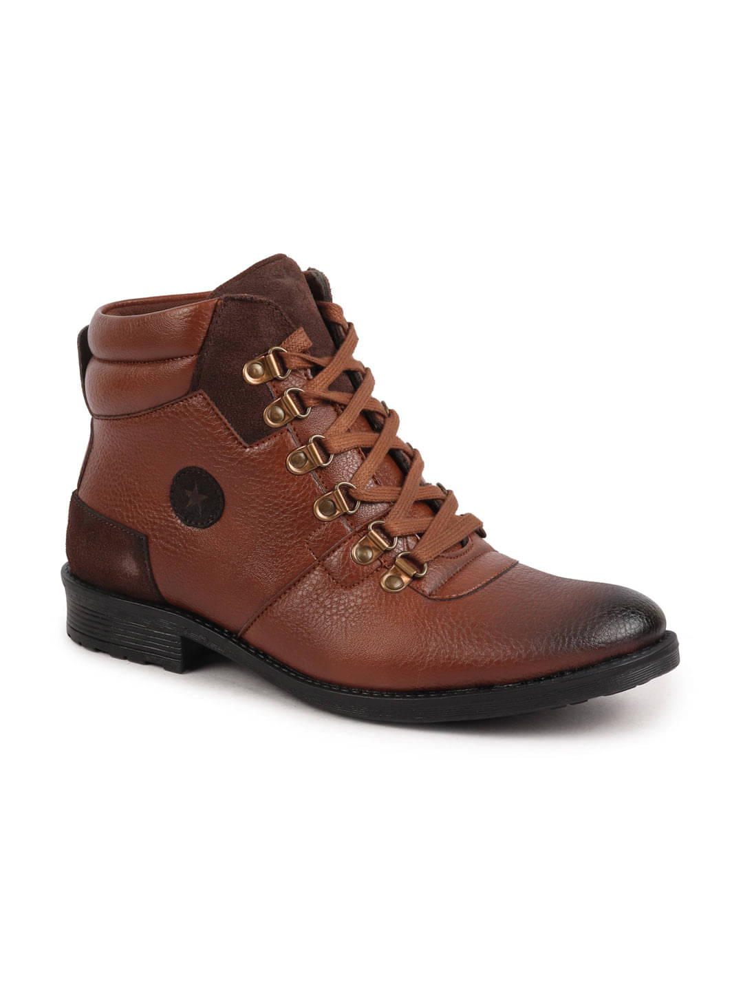Fausto Tan Men's Hiking & Trekking Boots     			Fausto Tan Men's Hiking & Trekking Boots