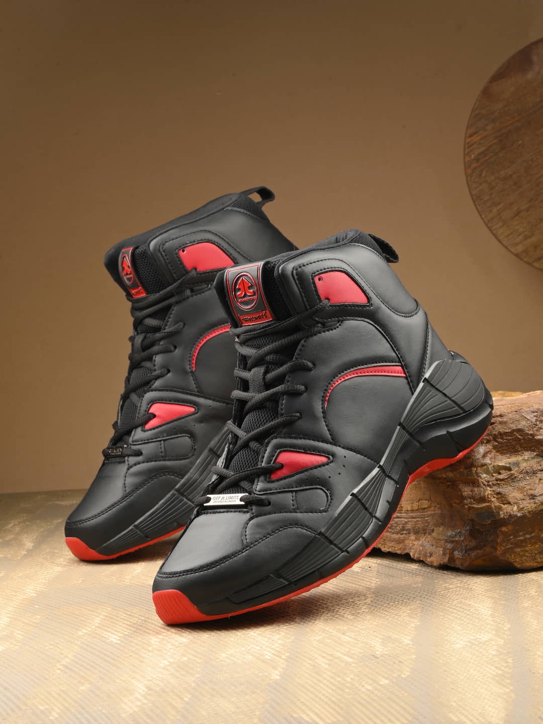 OFF LIMITS PISTON Black Basketball Shoes - Sports Shoes | Buy online on ZillyBuy