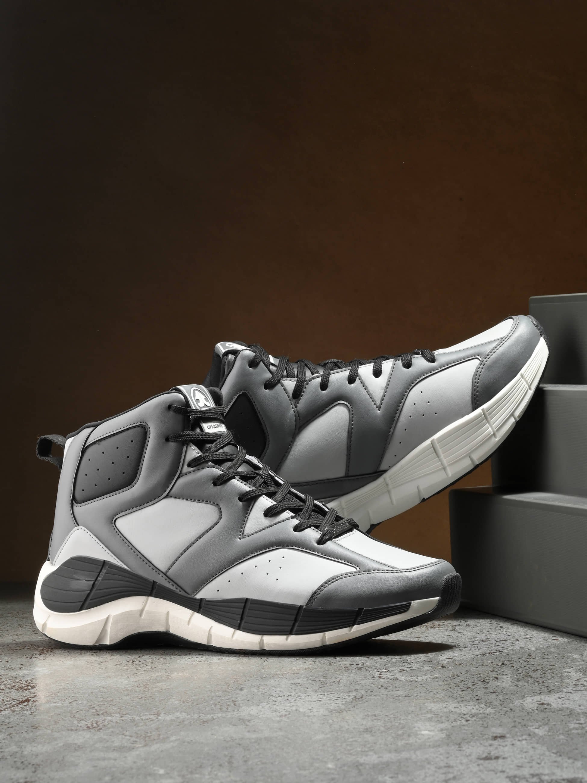 OFF LIMITS RIDER Gray Basketball Shoes - Sports Shoes | Buy online on ZillyBuy