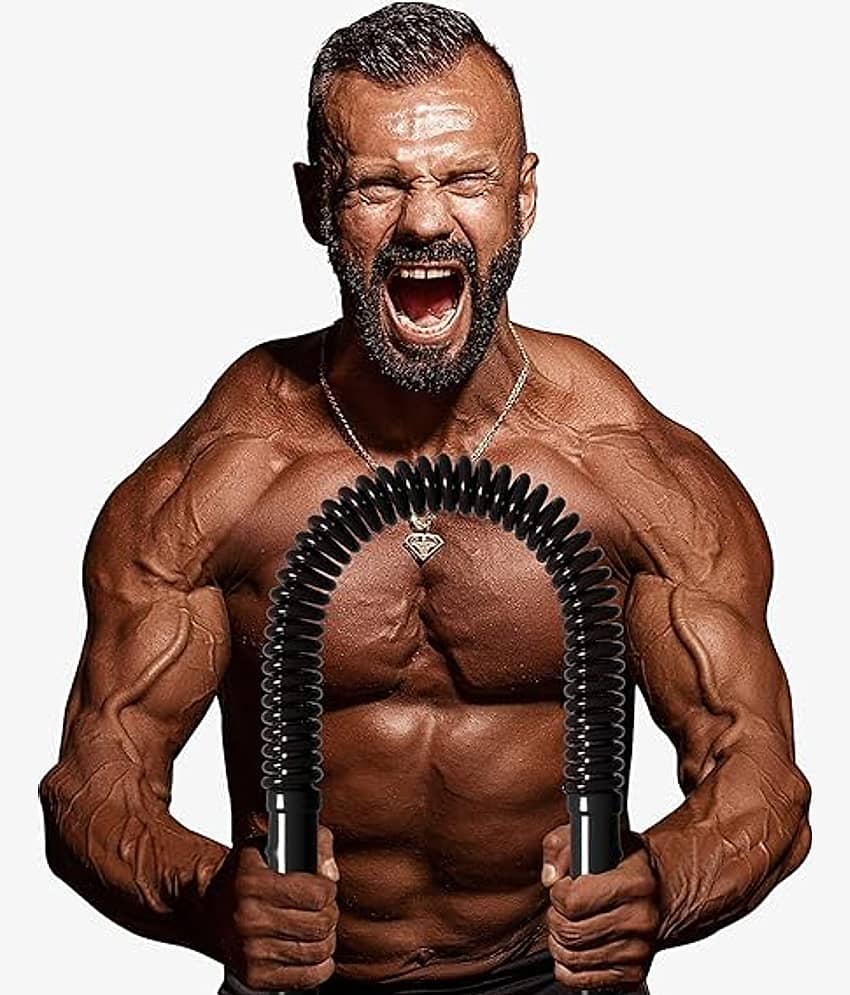 Professional Heavy Duty Power Twister Bar, Upper Body Strength Training Workout for Arm Builder Pack of 1 - Sports and Fitness Equipment | Buy online on ZillyBuy