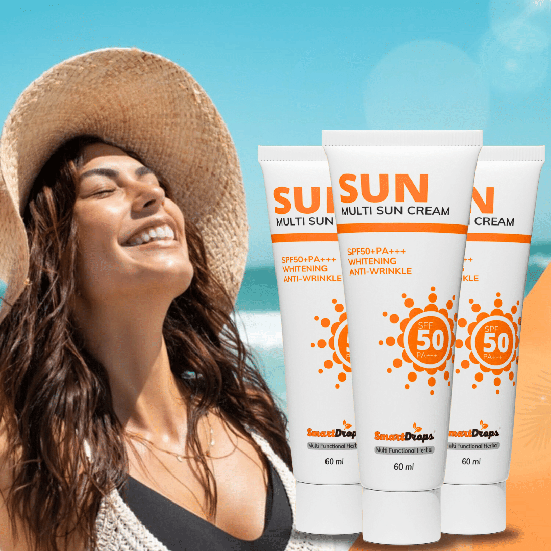     			Smartdrops SPF 50 Tan Removal Cream For All Skin Type ( Pack of 3 )