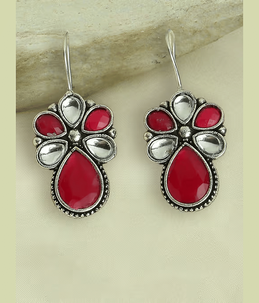 Sunhari Jewels Multi Color Hoops Earrings ( Pack of 1 ) - Earrings | Buy online on ZillyBuy