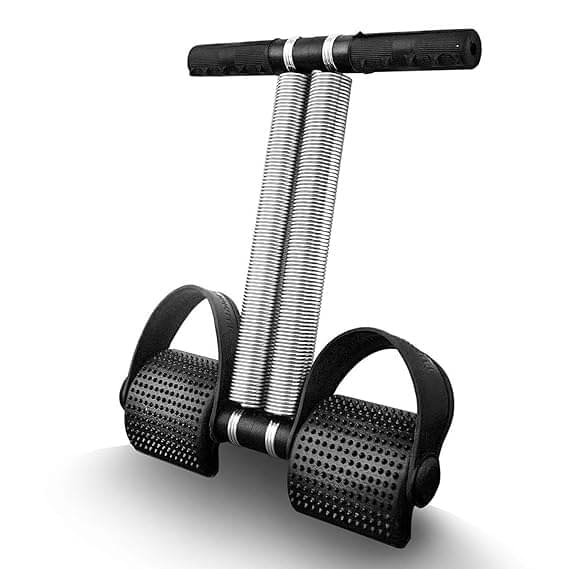 Tummy Trimmer Double Spring, Waist Trimmer Abs Exerciser Body Toner Fat Burner Core & Abdominal Leg Exerciser Equipment for Men and Women (Black), Pack of 1 Tummy Trimmer Double Spring, Waist Trimmer Abs Exerciser Body Toner Fat Burner Core & Abdominal Leg Exerciser Equipment for Men and Women (Black), Pack of 1
