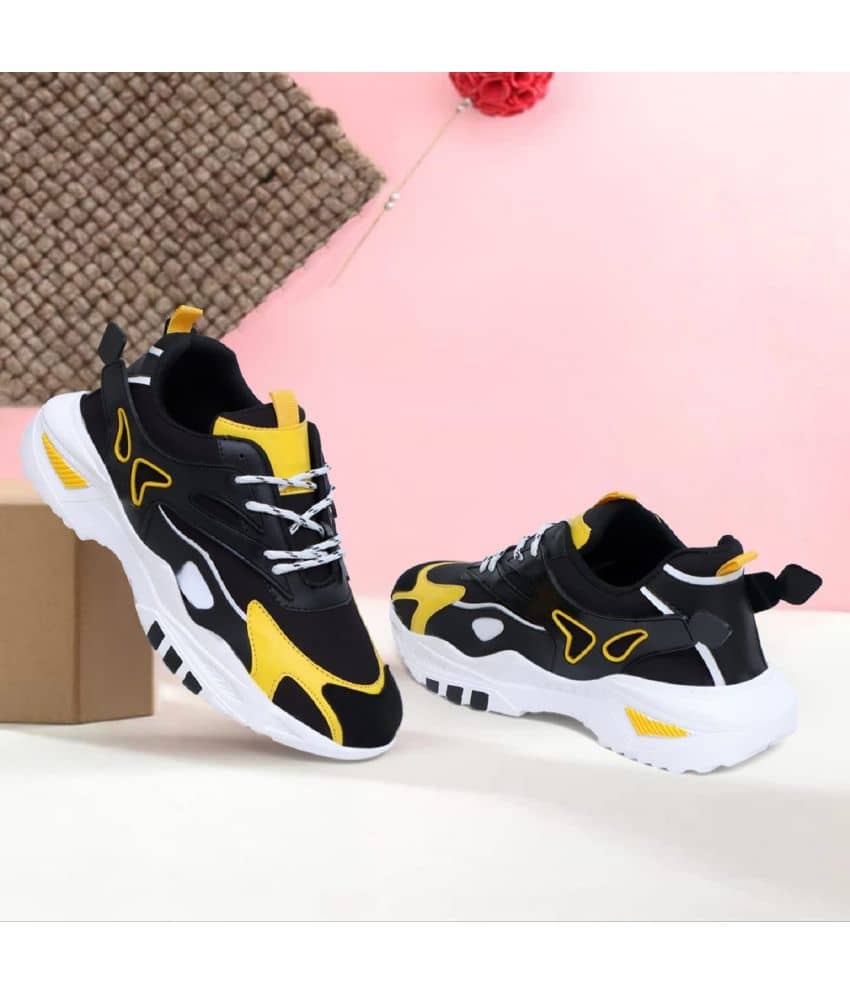 VATELIO Stylish/Comfortable Black Men's Lifestyle Shoes - Casual Shoes | Buy online on ZillyBuy