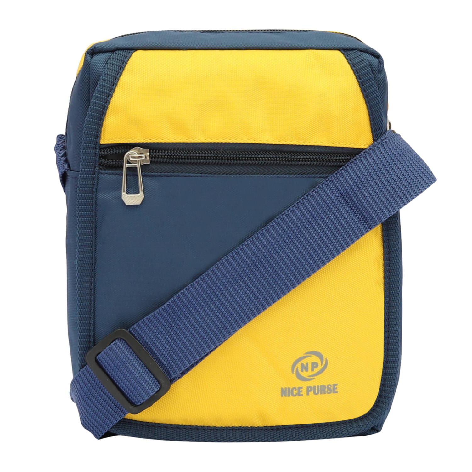     			Nice Purse Yellow Solid Messenger Bag