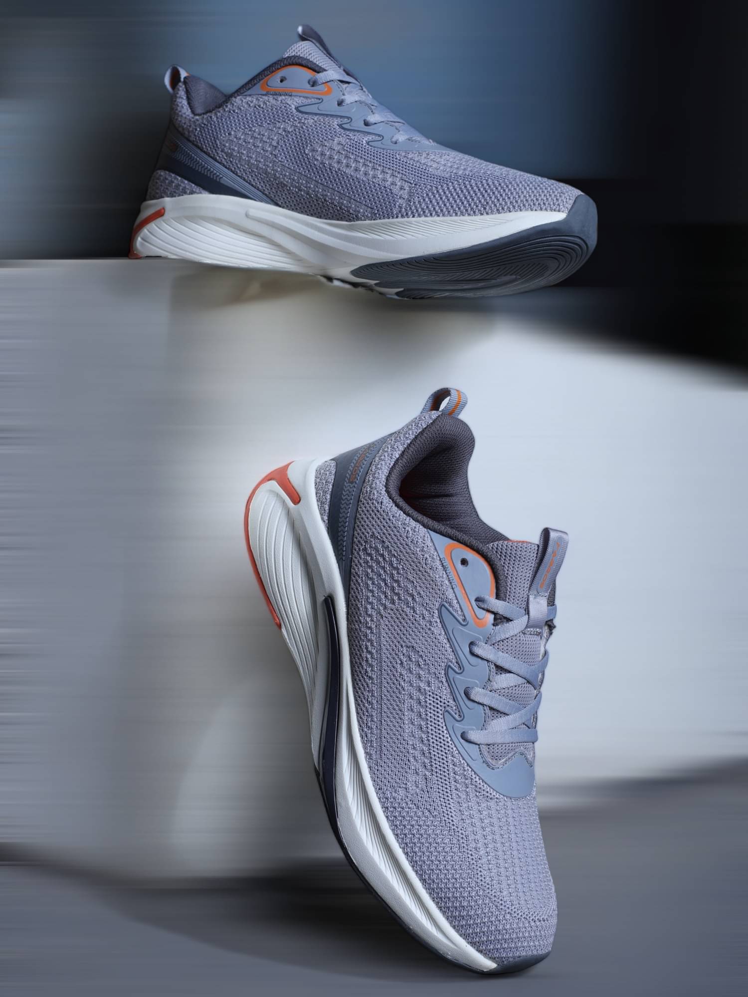     			Abros STARE-ON Gray Men's Sports Running Shoes