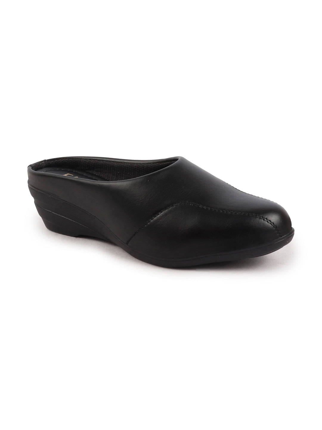 Fausto Black Women's Mules Heels Fausto Black Women's Mules Heels