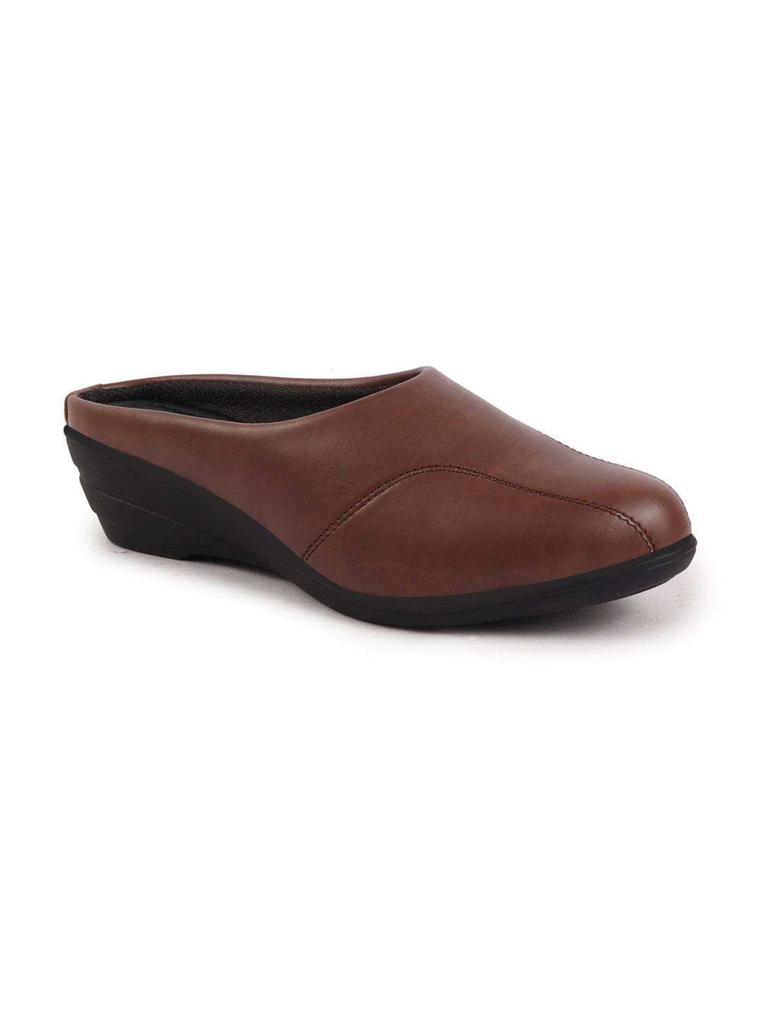 Fausto Brown Women's Mules Heels     			Fausto Brown Women's Mules Heels