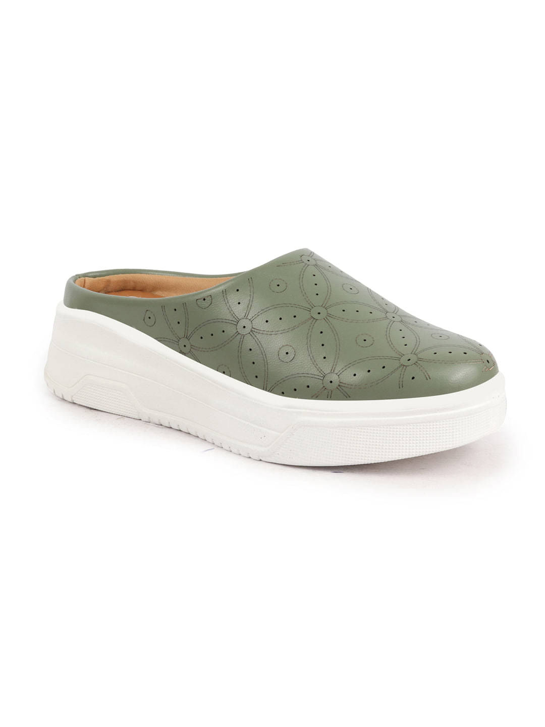 Fausto Green Women's Mules Shoes Fausto Green Women's Mules Shoes