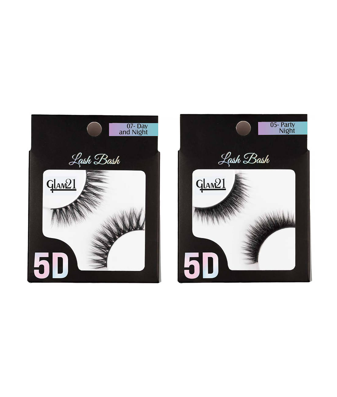     			Glam21 Lash Bash Eyelashes False Eyelashes for Eye Natural & Soft Pack of 2 (Slayy -Sweet 16)