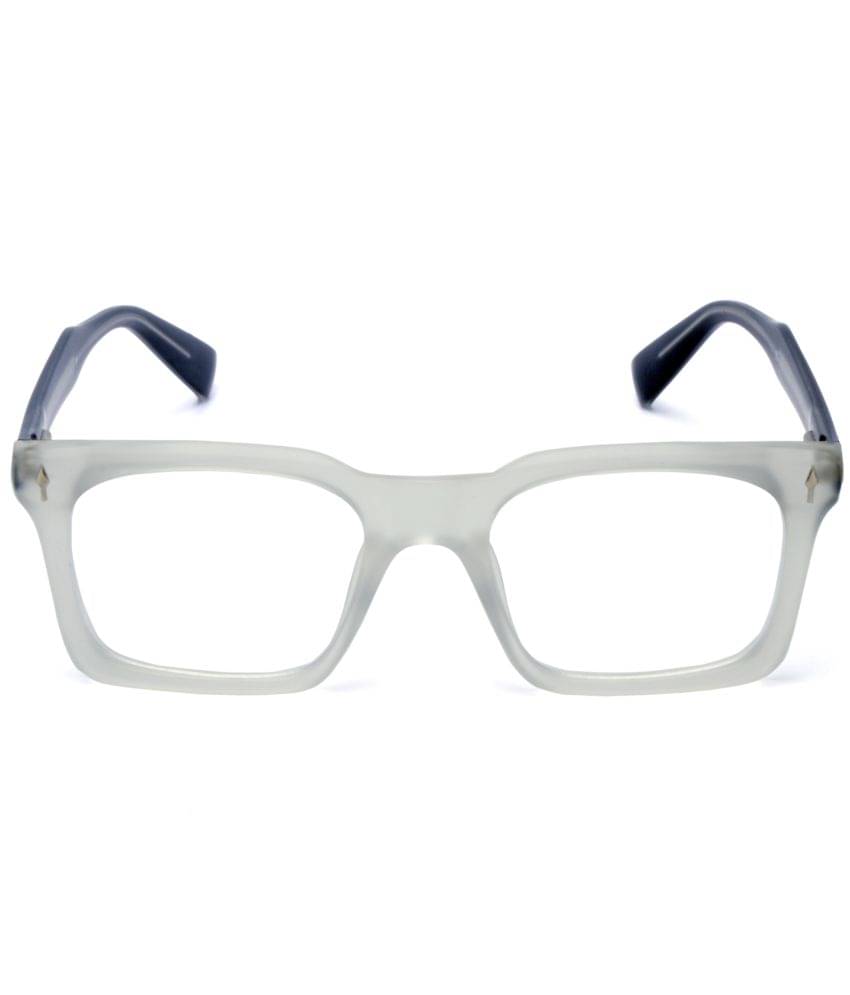     			OREADERS Multicolor Square Eyeglass Frame ( Pack of 1 )