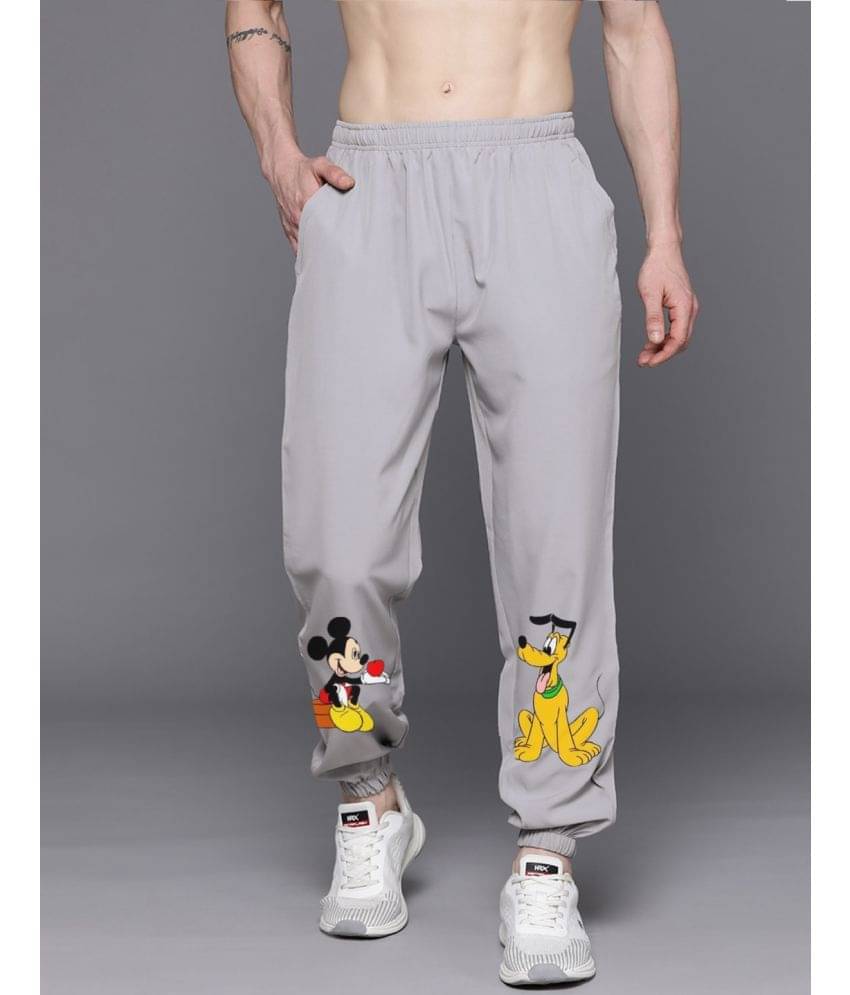     			PP Kurtis Grey Lycra Men's Joggers ( Pack of 1 )