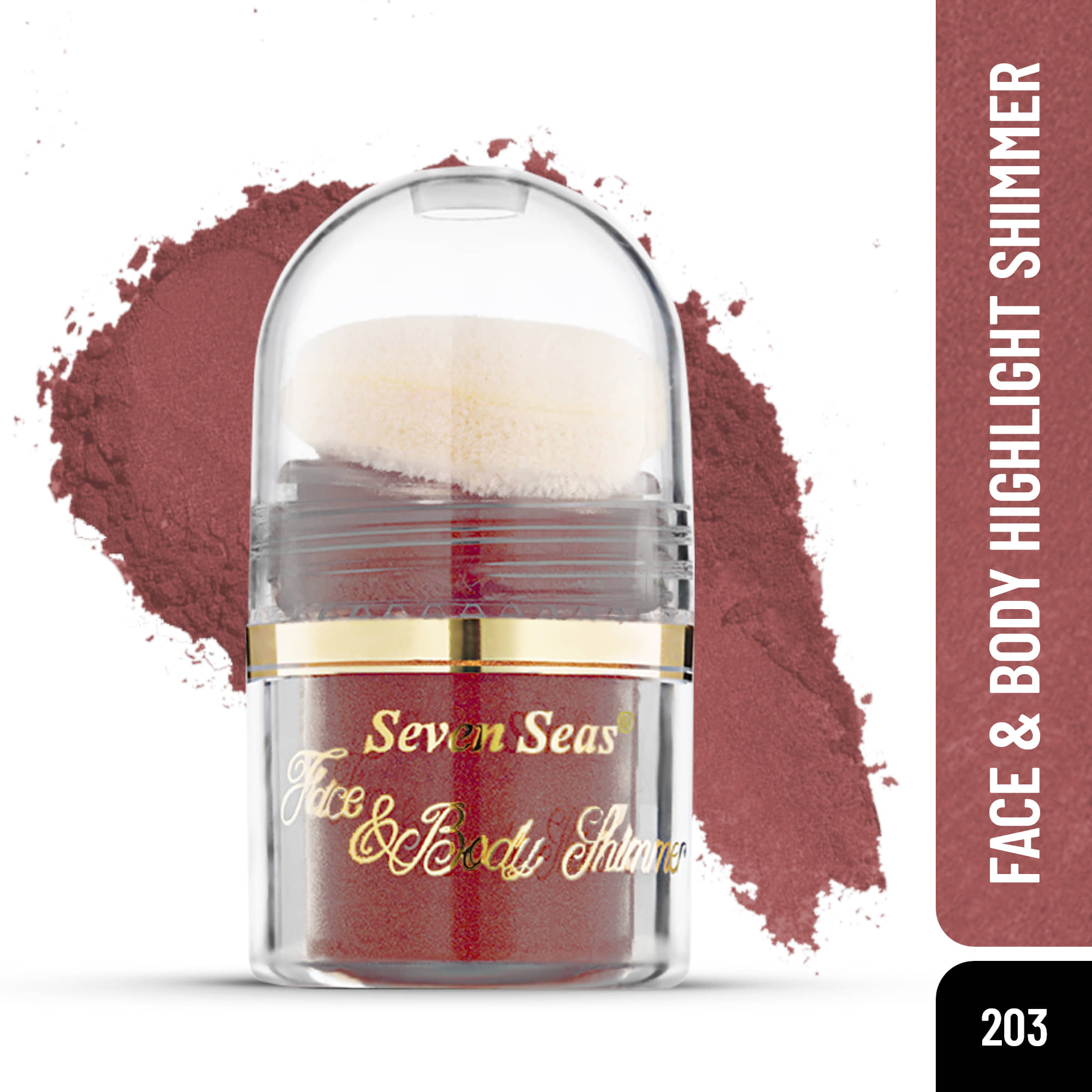Seven Seas face & Body Shimmer Highlighter | Highlighter for Face and Body