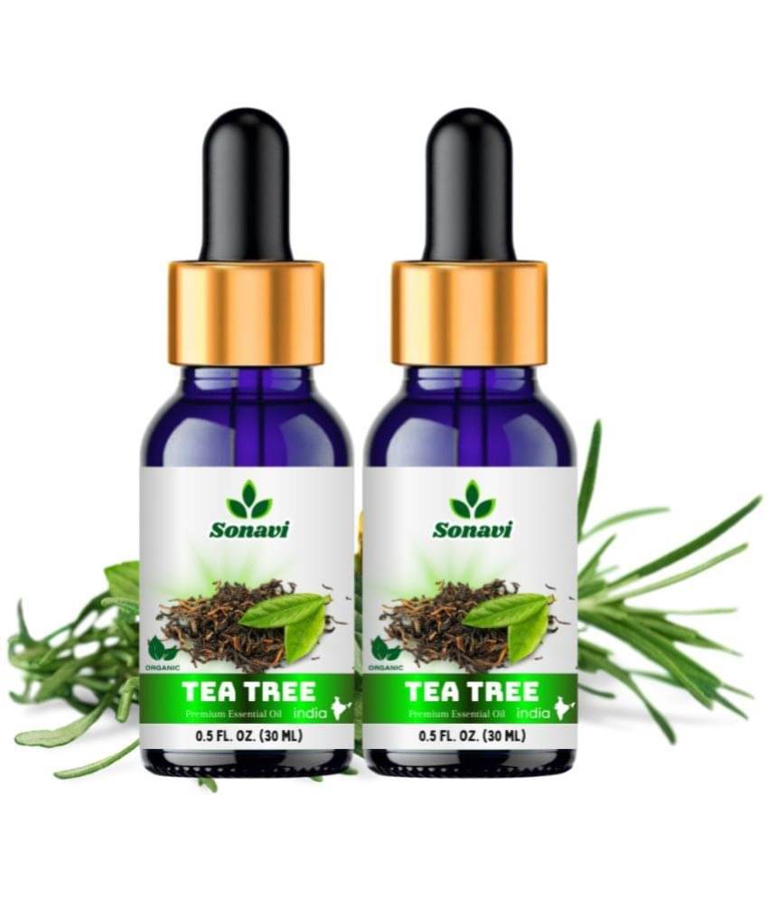 Sonavi Tea Tree Stress Relief Essential Oil Green With Dropper 60 mL ( Pack of 2 )     			Sonavi Tea Tree Stress Relief Essential Oil Green With Dropper 60 mL ( Pack of 2 )