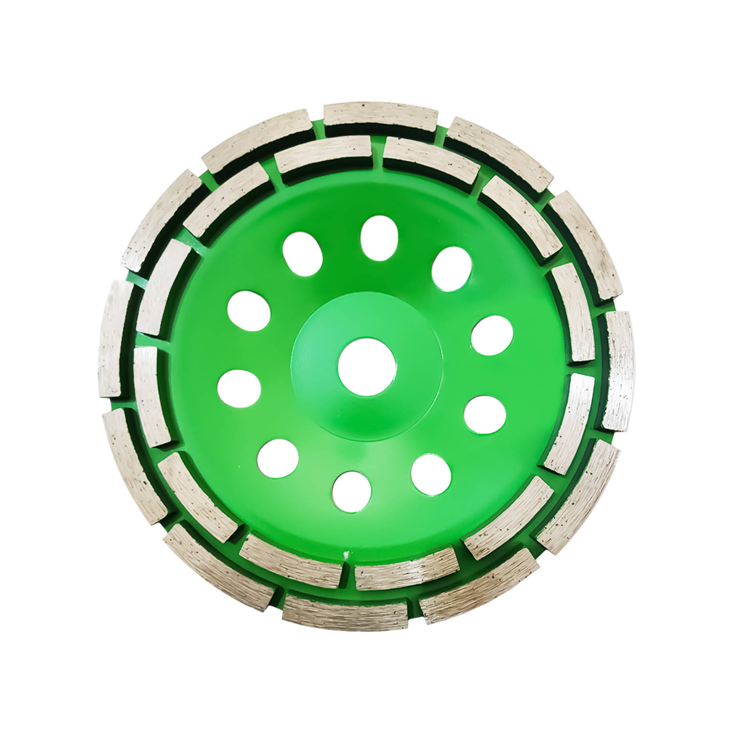7 Inch Double Row Diamond Grinding Wheel - Concrete Stone Ceramic Turbo Grinding Cup Wheel 7 Inch Double Row Diamond Grinding Wheel - Concrete Stone Ceramic Turbo Grinding Cup Wheel