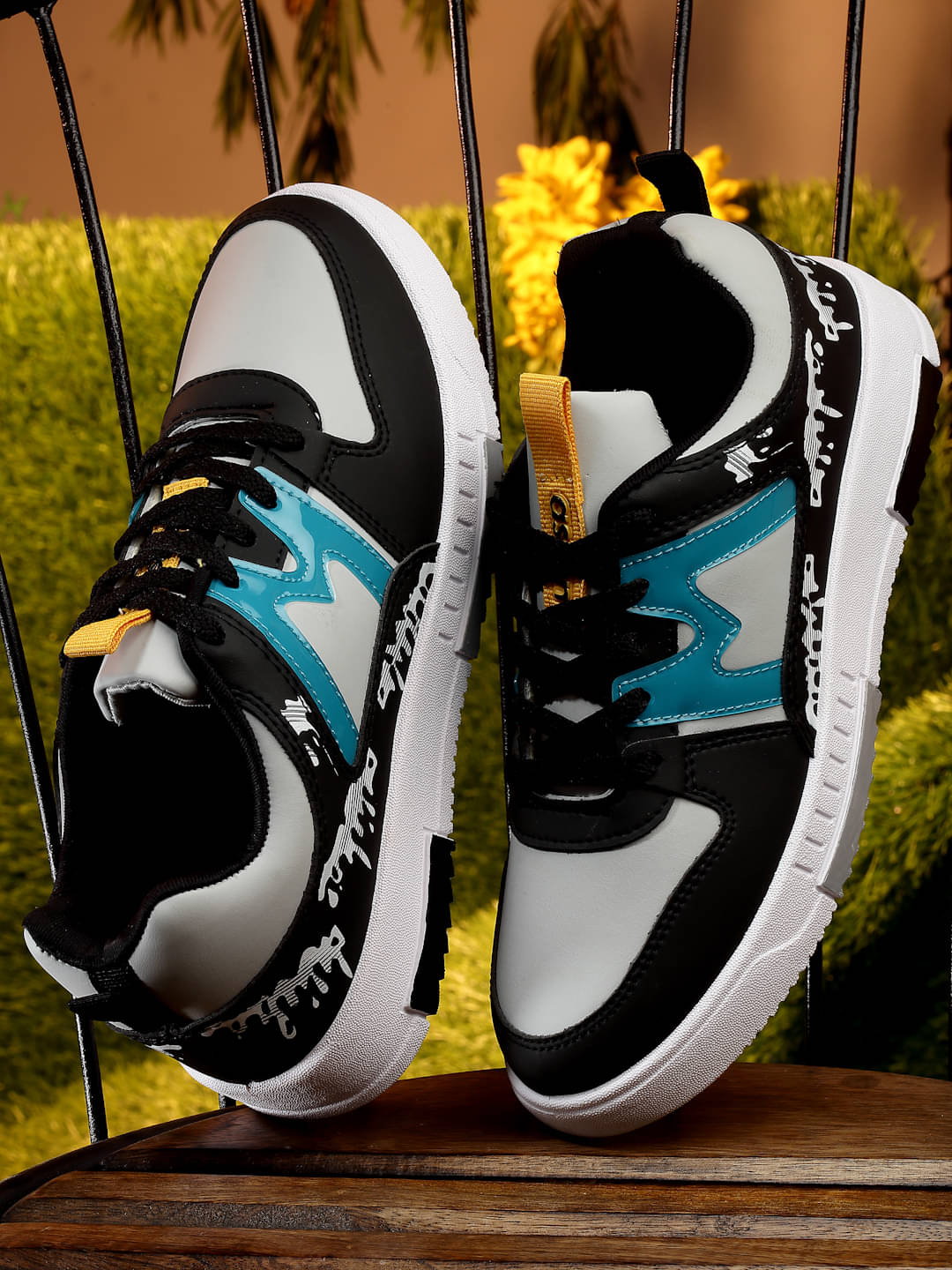     			ASIAN TARZAN-03N Black Men's Sneakers
