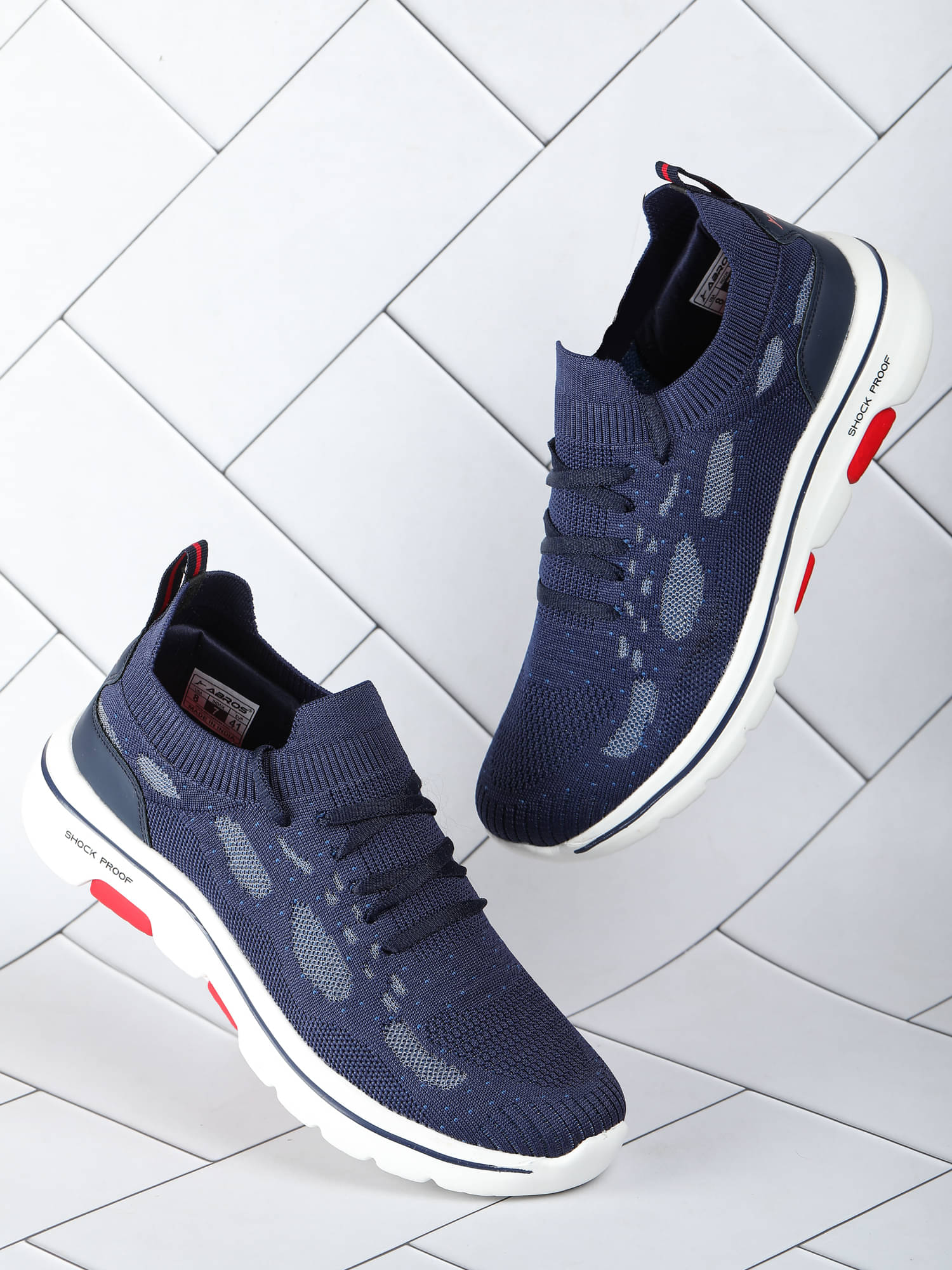 Abros CHICAGO-O Navy Men's Sports Running Shoes     			Abros CHICAGO-O Navy Men's Sports Running Shoes