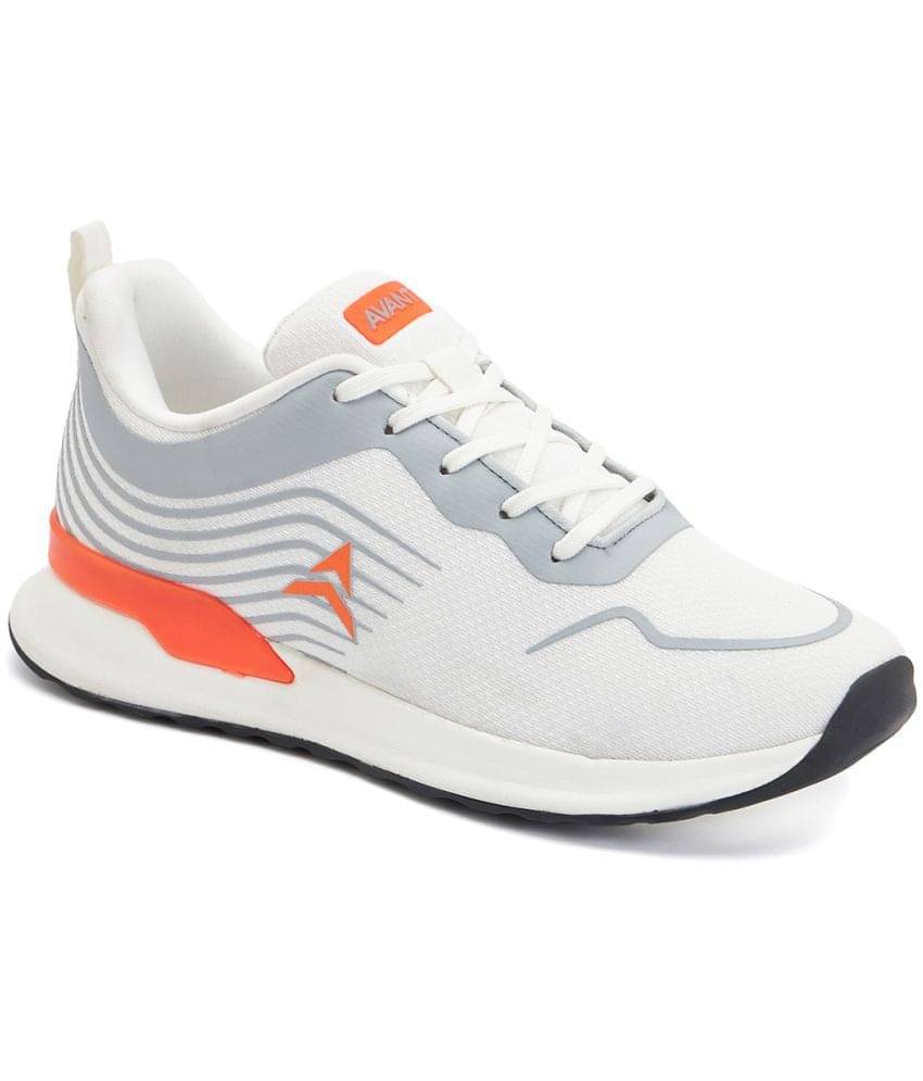     			Avant Glanza Light Grey Men's Sports Running Shoes