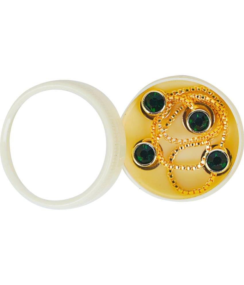 Brass Buttons Gold Plated Rodium Polished Green Gemstone Kurta Button For Men Brass Buttons Gold Plated Rodium Polished Green Gemstone Kurta Button For Men