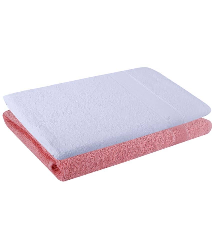 Dollar Cotton Striped 500 -GSM Bath Towel ( Pack of 2 ) - Multicolor - Towels | Buy online on ZillyBuy