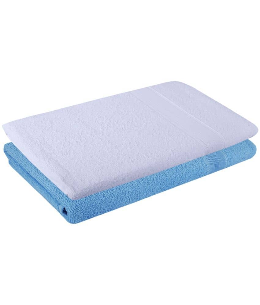 Dollar Cotton Striped 500 -GSM Bath Towel ( Pack of 2 ) - Multicolor - Towels | Buy online on ZillyBuy
