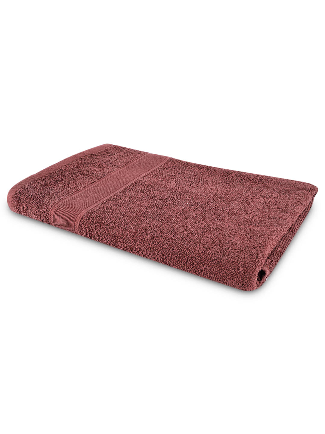 Dollar Cotton Striped 500 -GSM Bath Towel ( Pack of 1 ) - Brown - Towels | Buy online on ZillyBuy