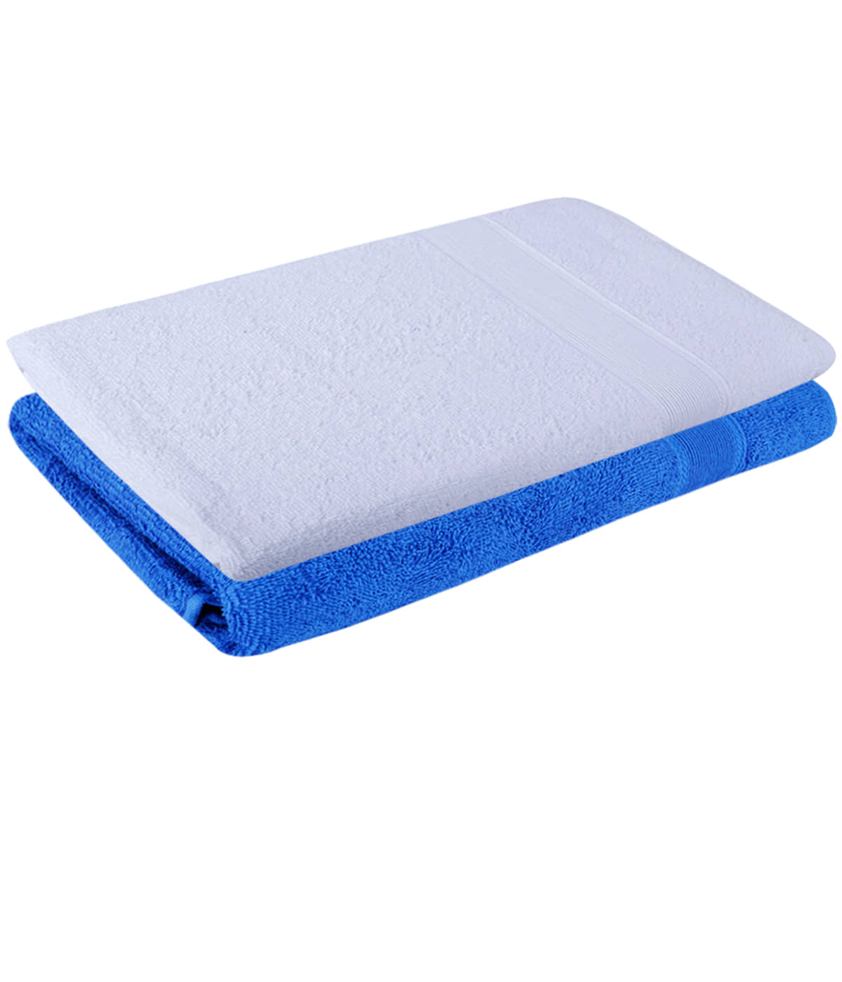 Dollar Cotton Striped 500 -GSM Bath Towel ( Pack of 2 ) - Multicolor - Towels | Buy online on ZillyBuy