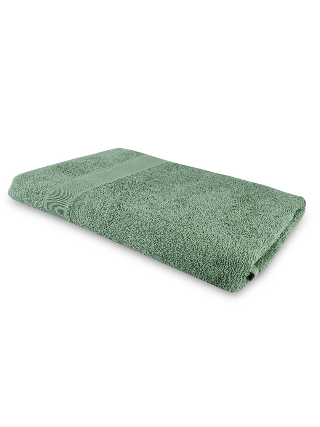 Dollar Cotton Striped 500 -GSM Bath Towel ( Pack of 1 ) - Green - Towels | Buy online on ZillyBuy