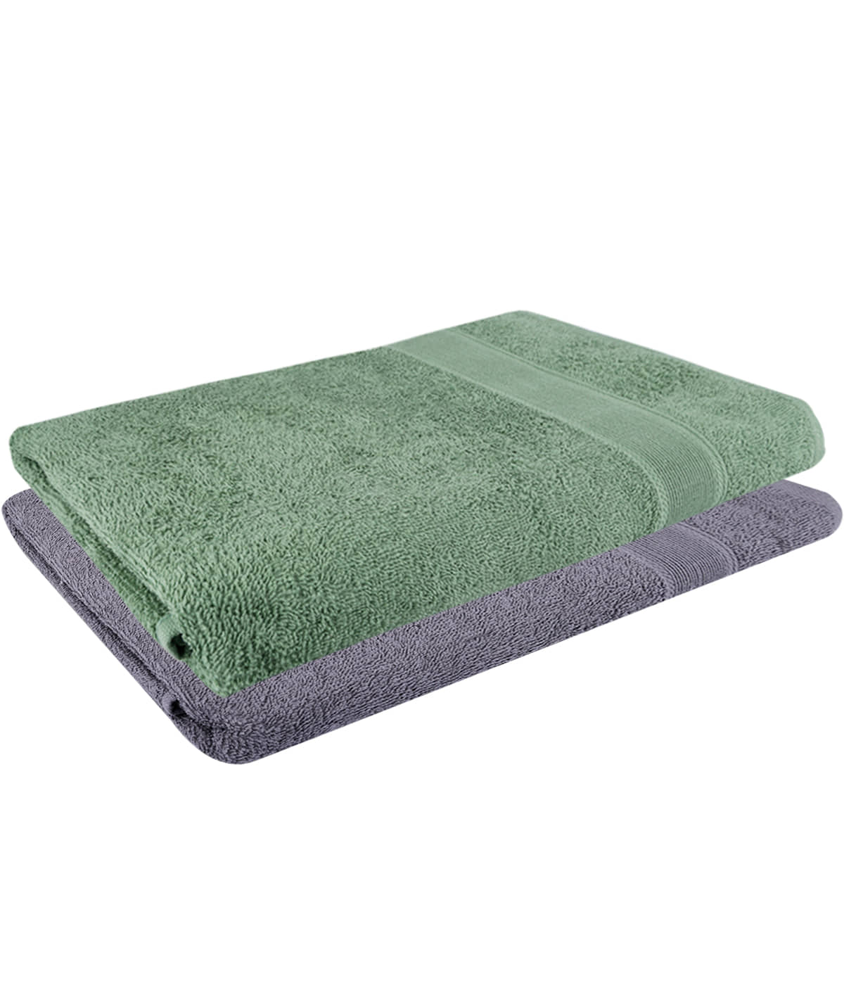 Dollar Cotton Striped 500 -GSM Bath Towel ( Pack of 2 ) - Multicolor - Towels | Buy online on ZillyBuy