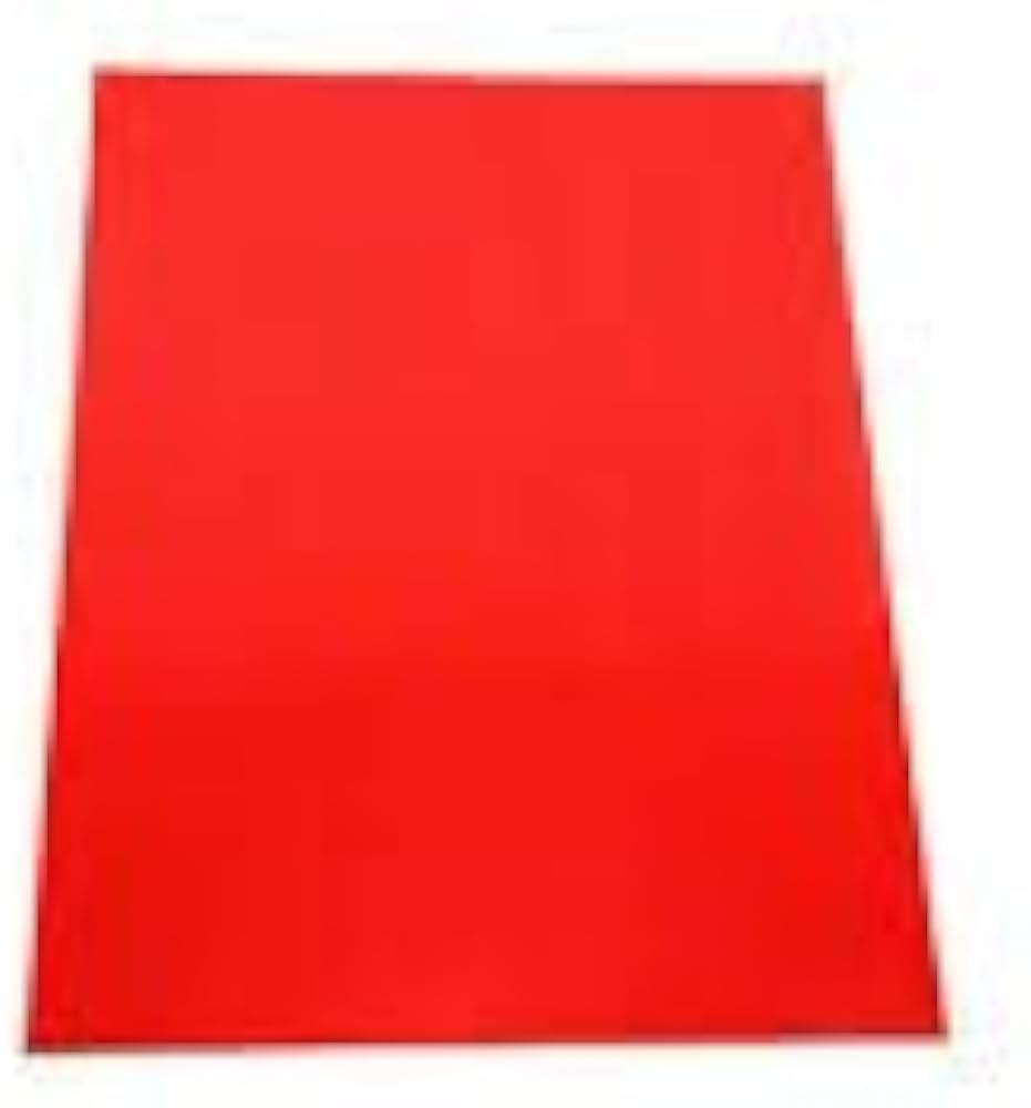 Eclet 40 pcs RED Color Sheets 120-180 GSM Copy Printing Papers/Art and Craft Paper A4 Sheets Double Sided Colored Origami Folding School, Office Stationery (RED) Eclet 40 pcs RED Color Sheets 120-180 GSM Copy Printing Papers/Art and Craft Paper A4 Sheets Double Sided Colored Origami Folding School, Office Stationery (RED)